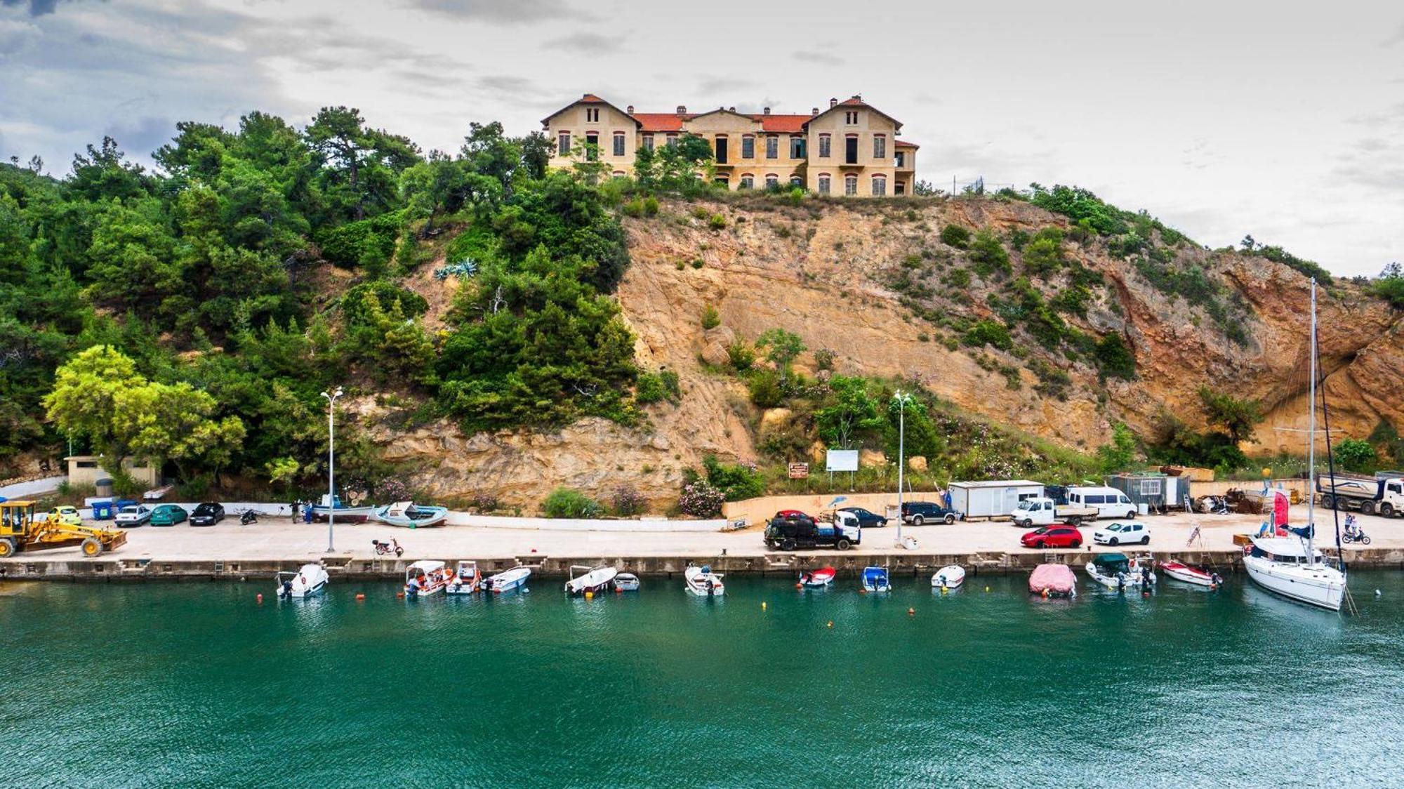 Апартаменты Delikos House Лименария Экстерьер фото